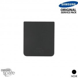 Vitre arrière inférieure Noire Samsung Galaxy Z Flip 3 5G F711B (officiel)