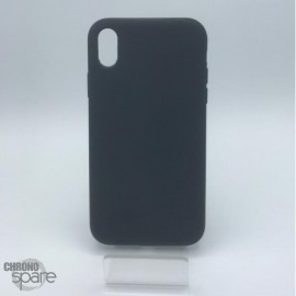 Coque en silicone pour iPhone XR noire