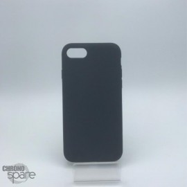 Coque en silicone pour iPhone 7/ 8 / SE 2020 / SE 2022 noire
