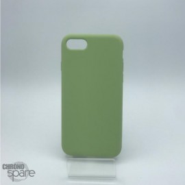 Coque en silicone pour iPhone 7/ 8 / SE 2020 / SE 2022 vert clair