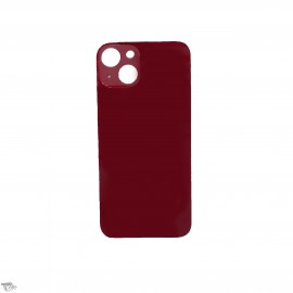Plaque arrière en verre NEUTRE iPhone 13 Rouge (pour machine laser)