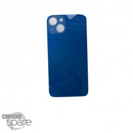 Plaque arrière en verre NEUTRE iPhone 13 Bleu (pour machine laser)