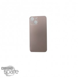 Plaque arrière en verre NEUTRE iPhone 13 mini rose (pour machine laser)