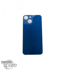 Plaque arrière en verre NEUTRE iPhone 13 mini bleu (pour machine laser)
