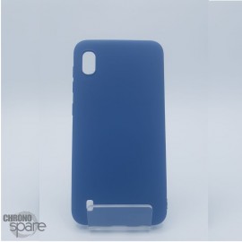 Coque en silicone pour Samsung Galaxy A10 A105FN bleu