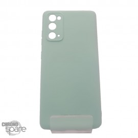 Coque en silicone pour Samsung Galaxy S20 FE 4G/5G vert clair