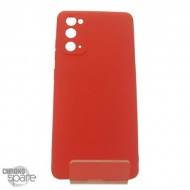 Coque en silicone pour Samsung Galaxy S20 FE 4G/5G rouge