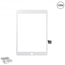 Vitre tactile blanche OEM iPad 9 2021 10.2" (A2602/A2604/A2603/A2605)
