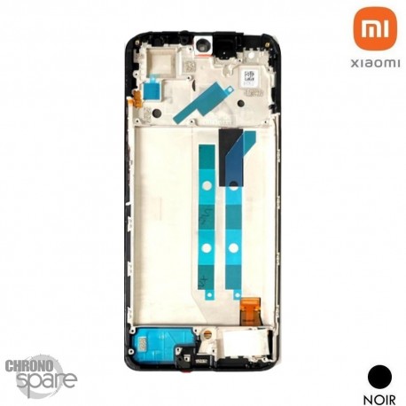 Ecran AMOLED + vitre tactile + châssis noire Xiaomi Redmi Note 11 Pro 4G/5G (Officiel)