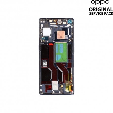 Ecran LCD + vitre tactile Noir Oppo FIND X3 neo (offciel)