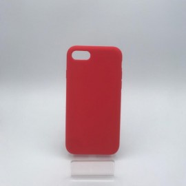 Coque en silicone pour iPhone 7/ 8 / SE 2020 / SE 2022 rouge
