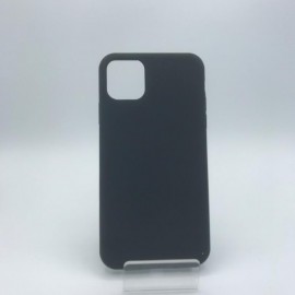 Coque en silicone pour iPhone 11 noire