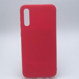 Coque en silicone pour Samsung Galaxy A50 A505F rouge