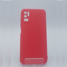 Coque en silicone pour Xiaomi Redmi Note 10 5G rouge