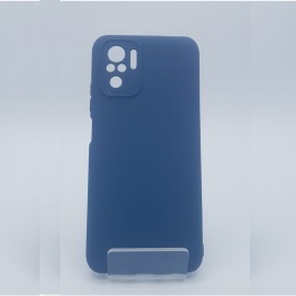 Coque en silicone pour Xiaomi Redmi Note 10 bleu
