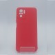 Coque en silicone pour Xiaomi Redmi Note 10 rouge
