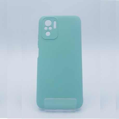 Coque en silicone pour Xiaomi Redmi Note 10 vert clair