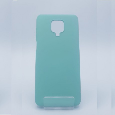 Coque en silicone pour Xiaomi Redmi Note 9 Pro vert clair