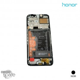 Ecran LCD + Vitre tactile + chassîs Noir Honor X8 5G (officiel)