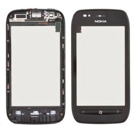Vitre tactile Nokia Lumia 710 Noir