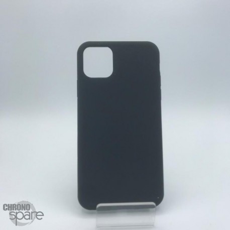 Coque en silicone pour iPhone 14 noire / black