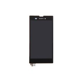 Ecran LCD + vitre tactile + châssis Sony Xperia Z2 Noir (Copy AAA)