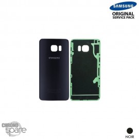 Vitre Arrière Noire Samsung Galaxy S6 Edge plus G928F (officiel) 