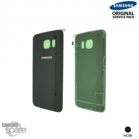 Vitre Arrière Noire Samsung Galaxy S6 Edge plus G928F (officiel) 