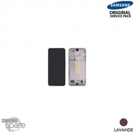 ecran LCD + vitre tactile lavande Samsung Galaxy S23+ (S916B) (officiel)