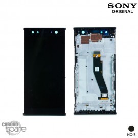 Ecran LCD + vitre tactile Sony Xperia XA2 ultra H3213, H4213 Noir (Officiel)