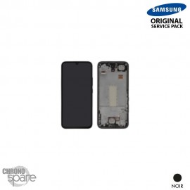Ecran OLED + Vitre Tactile + châssis vert Samsung Galaxy A34 5G (A346B) (officiel) 