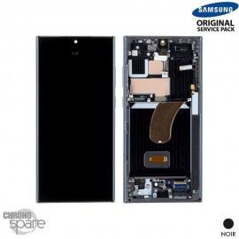 Ecran Oled Complet Noir Galaxy Samsung S23 Ultra (S918B) (Officiel)