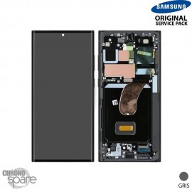 Ecran Oled Complet Graphite Galaxy Samsung S23 Ultra (S918B) (Officiel)