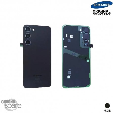 vitre arriere + vitre tactile noire Samsung Galaxy S23+ (S916B) (officiel)