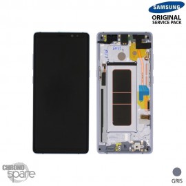 Vitre tactile et écran LCD Samsung Galaxy Note 8 SM-N950F (officiel) Gris