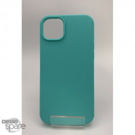 Coque en silicone pour iPhone 14 bleu ciel / sky blue