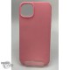 Coque en silicone pour iPhone 14 rose / pink