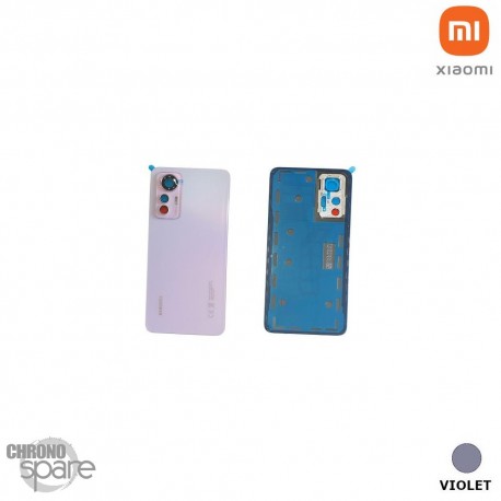 Vitre arriere + Vitre Tactile violette Xiaomi 12 lite (officiel)