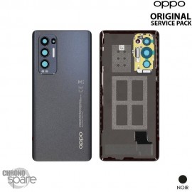 Vitre Arriere + Vitre Camera noire brillant Oppo Find X3 Neo (officiel)