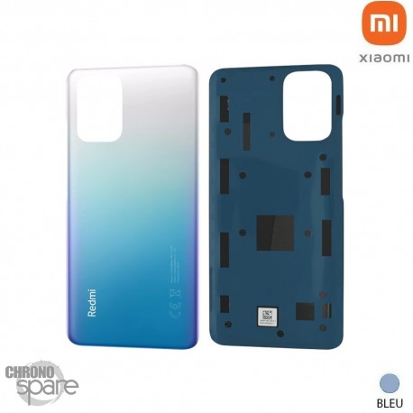 Vitre Arrière bleue Xiaomi Redmi Note 10/10s 4G (officiel)