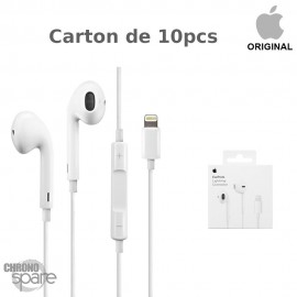 Écouteurs Apple EarPods (originaux) - intra-auriculaire - Prise lightning - (Boîte de 10pcs)