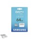 Carte mémoire Samsung Micro 64Go Evo Plus + Adaptateur