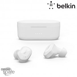 Écouteurs sans fil SoundForm Play Blanc (Officiel) BELKIN