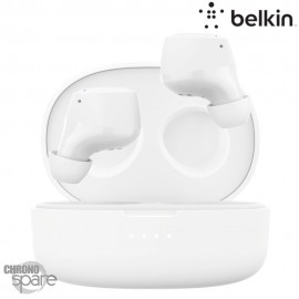 Écouteurs sans fil SoundForm Bolt Blanc (Officiel) BELKIN