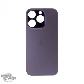 Plaque arrière en verre NEUTRE iPhone 14 Pro violet intense (pour machine laser)