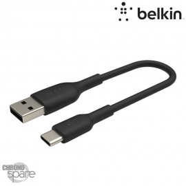 Câble USB-C vers USB-A BOOST↑CHARGE™ 15cm - Noir (Officiel) BELKIN