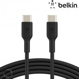 Câble USB-C vers USB-C (60W) 1m - Noir (Officiel) BELKIN