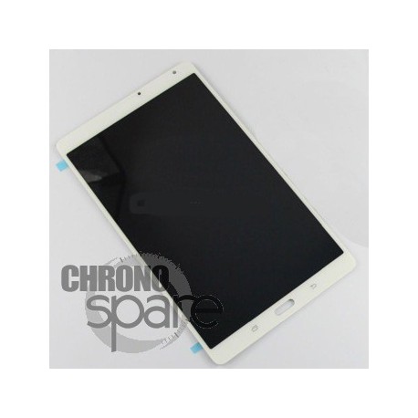 Vitre Tactile + Ecran LCD Samsung Galaxy Tab S 8.4 (T700) GH97-16047A Blanc (officiel)