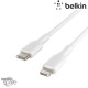 Câble USB-C vers lightning BOOST↑CHARGE™ 1m - Blanc (Officiel) BELKIN