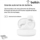 Écouteurs sans fil SoundForm Bolt Blanc (Officiel) BELKIN